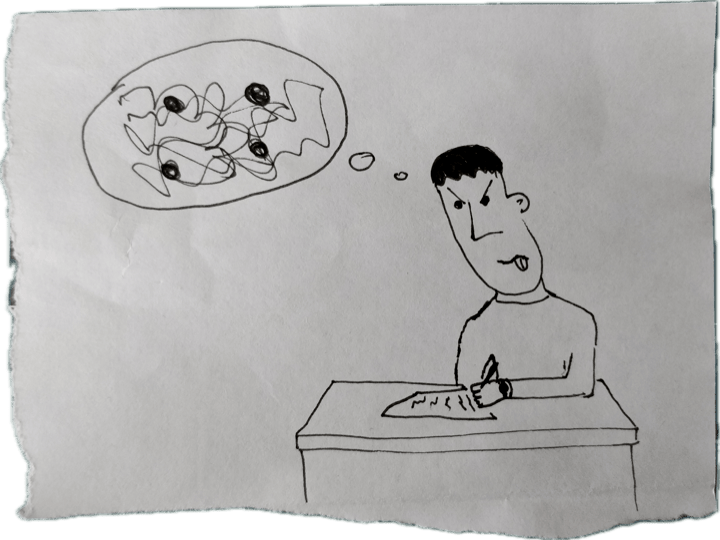 Письмо и рой мыслей